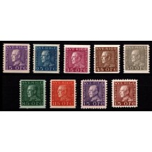 Kong Gustaf blandet lot. Postfrisk.